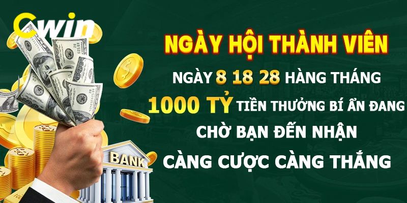 Tham gia sự kiện CWIN nhận tiền thưởng